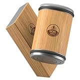 HORL 2-Rollenschleifer Eiche & Magnetische Schleiflehre - Messerschärfer - Braun