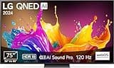 LG 75QNED86T6A TV 75" (190 cm) QNED Fernseher (α8 4K AI-Prozessor, webOS 24, HDR10, bis zu 120Hz) [Modelljahr 2024]