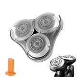 PIDUNYO Scherkopf für Philips Series 9000, Scherkopf für Philips Rasierer 9000 Series, Modell SH90/SH60, Schwarz für Philips Blade mit Metallradschnalle und Verbesserte Doppellagige Präzisionsklingen