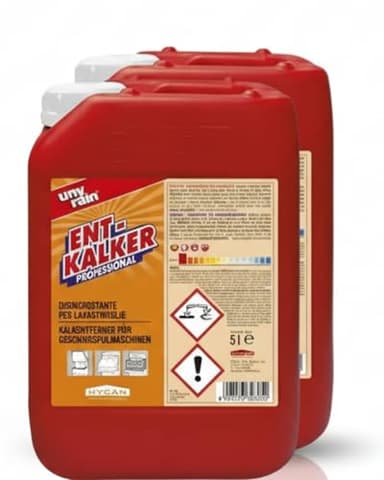 Profi-Entkalker für Geschirrspülmaschinen 2 x 5 l Kanister, für Spülmaschinen im automatischen Spülprozess