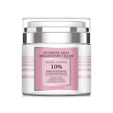 Intimbereich-Aufhellungscreme, Intimbereich-Aufhellungscreme, Körper, Gesicht, Bikinizone und empfindliche Bereiche Intimbereich-Creme zur Entfernung von dunklen Flecken, enthält Peptide und Maulbeere
