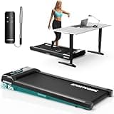 Sportconic Walking Pad mit Steigung, Laufband für Zuhause mit Neigung, 1-6 km/h Laufband Schreibtisch, 2.5HP Walking Machine für Zuhause & Büro, Fernbedienung und LED Anzeige, Keine Installation