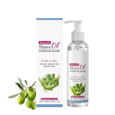 Glattes Rasieröl, After Shave Damen und Frauen, Vor- und Nachbehandlung für Gesicht, Körper und Beine, Glatt, Sanft, Refreshing and Comfortable, Skin-Friendly (1)