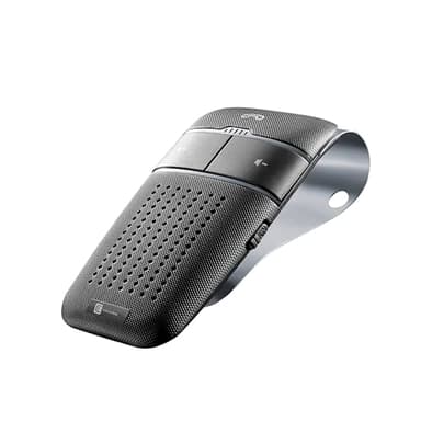 Cellularline Easy Drive - Bluetooth-Auto-Freisprecheinrichtung mit Dualphone-Funktion - Sprechzeit 20 Stunden - Ladezeit 2 Stunden - Wiedergabe von Ton und GPS-Anzeigen von Ihrem Smartphone - Schwarz