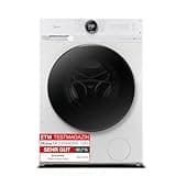 Midea MF200W80WB-14AS Waschmaschine/8KG /Energieeffizienzklasse A/Mengenautomatik/Steam Care/Nachlegefunktion / 1400 U/min/Zeitsparen - Turbo/nur 48 cm tief/APP-Steuerung, AquaStop, Weiß