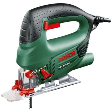 Bosch Stichsäge PST 750 PE (530 Watt; Schnitttiefe: 75 mm in Holz, 5 mm in Stahl, 12 mm in Aluminium)