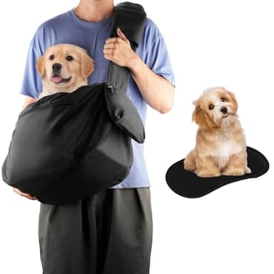 Hundetasche, ISFORU große Haustiertasche für kleinen Hund und Katze | Tragekraft bis 10KG – Angenehm, einstellbar, perfekt für den Spaziergang, Aktivitäten im Freien und Ausflüge am Wochenende