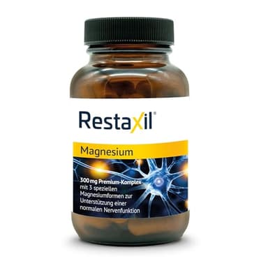 Restaxil® Magnesium [120 Stück] – Premium-Magnesium-Komplex mit Magnesiumbisglycinat, Citrat & Oxid – vegan, gluten- & laktosefrei, in Deutschland hergestellt