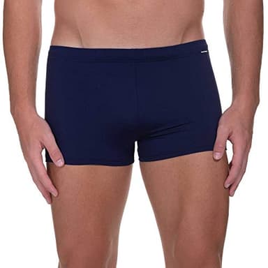Bruno Banani Herren Short Wave Line 2.0 Badehose, Blau (Marine 010), Medium (Herstellergröße: M)