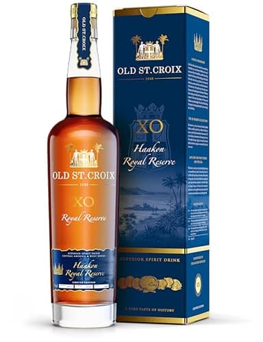 Old St. Croix | XO Haakon Royal Reserve | Premium Spirituose auf Rumbasis | Lieblich | 700 ml | 42% Vol.