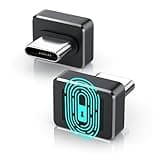 CSL - Fingerabdrucksensor USB Typ C - unterstützt bis zu 10 IDs - Fingerabdruckleser Fingerprint Key Reader - Windows 11 Hello - Plug & Play - PC Notebook Laptop Finger Scanner
