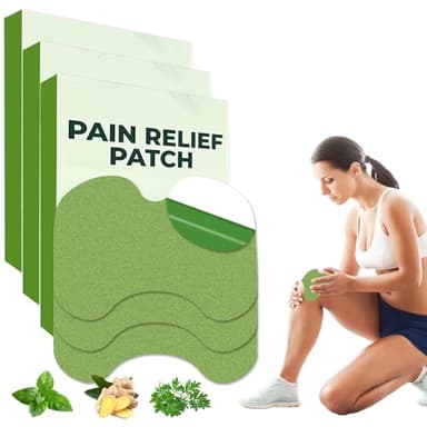 30 Stück Pain Relief Patch,Schmerzpflaster,Herbal Knee Patch,Schmerzpflaster Knie,für Rückenschmerzen,Schmerzlinderung Knie, Rücken,Nacken,Schultern,Tiefenwärme zum Entspannen Lockern Muskeln