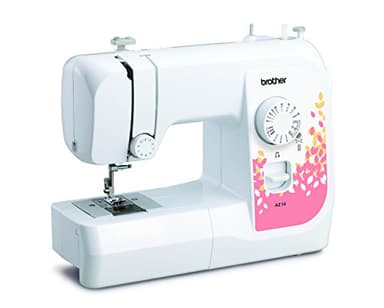 Brother AZ14 Nähmaschine (14 Stiche), Weiß, Rot