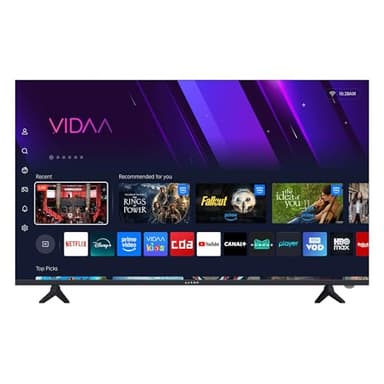 Kiano Elegance 32 Zoll Smart TV – HD Ready LED Fernseher mit Triple Tuner (DVB-T2/S2/C), VIDAA OS, WLAN, USB-PVR, 3× HDMI, randloses Design
