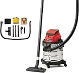 Einhell Akku-Nass-Trockensauger TC-VC 18/20 Li S-Solo Power X-Change (18 V, 20 L Edelstahlbehälter, Rollen, Zubehörhalterung, inkl. div. Filter und Düsen, ohne Akku)