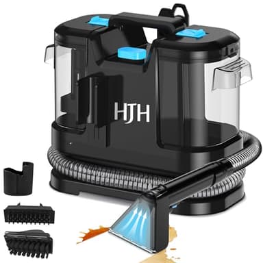 Polsterreiniger Gerät Nassauger, 450W 12kPa Teppichreiniger Waschsauger, Nasssauger Polsterreiniger, Kompakter Teppichreiniger und Textilreiniger – Waschsauger für Teppich, Polster Autositze & Sofa