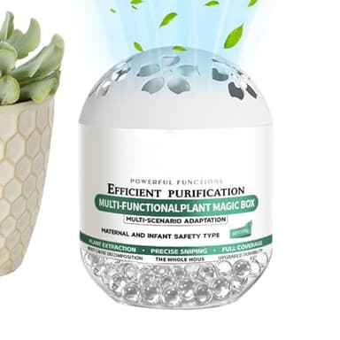 Luftreiniger - Staubbox | Magische Box Zur Staubentfernung Innenbereich | Pflanzlicher Natürlicher Luftreiniger Für Schlafzimmer, Wohnzimmer Und Hausverbesserung