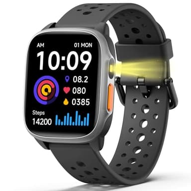 meoonley Kinder Smartwatch mit 140 Sportmodi, 1,5" Fitness-Tracker, Herzfrequenz, Rätselspiele, IP68 Wasserschutz, Ohne App/Telefon nutzbar, Geschenk für Jungen Teenager 6-15 Jahre