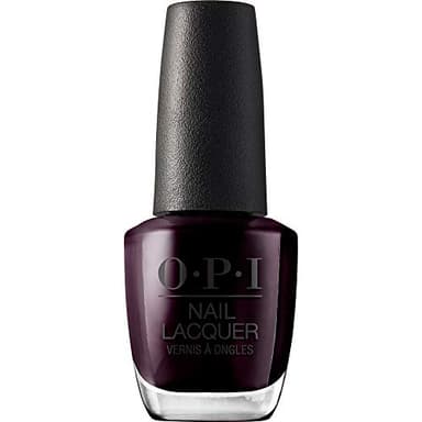 OPI Nail Lacquer Black Cherry Chutney – Nagellack schnelltrocknend, splitterfest und ergiebig – bis zu 7 Tage Halt – mit extra breitem ProWide Pinsel