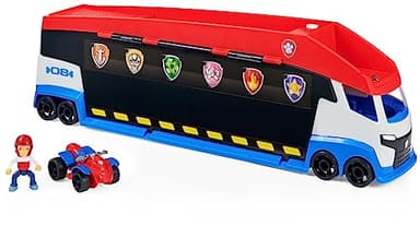 PAW PATROL, 10. Jubiläum, Teamfahrzeug Paw Patroller im aktualisierten Design, inkl. Ryder Figur und 1 Basis Fahrzeug, ab 3 Jahren