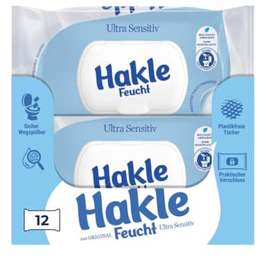 Hakle - Feucht Ultra Sensitiv 12 Packungen