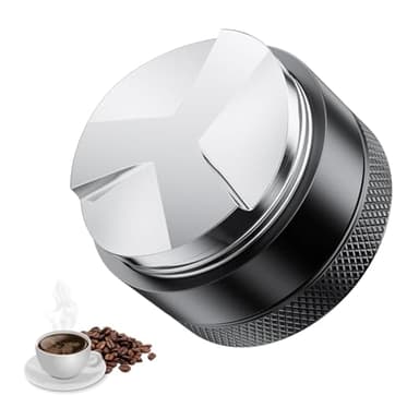 Coffee Distributor 51mm,304 Edelstahl Espresso Zubehör,Kaffeeverteiler & Leveler 51mm,Coffee Tool Tamper Siebträgermaschinen
