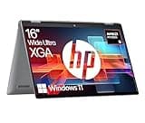 HP Envy x360 2-in1 Laptop | 16” WUXGA Touchscreen | AMD Ryzen 5 8640HS | 16 GB LPDDR5 RAM | 512 GB SSD | AMD Radeon-Grafikeinheit | Windows 11 Home | Copilot+ Key | QWERTZ Tastatur | Silber