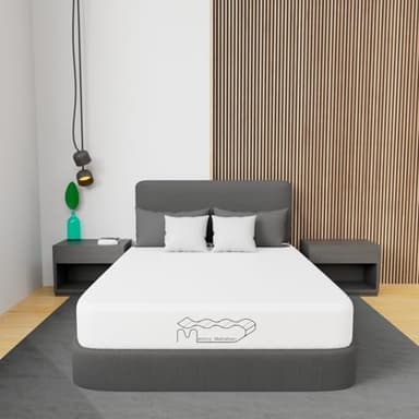 Memory Matratzen Matratze 160x200 cm | 26 cm Höhe | 7-Zonen-Körperstütze | Kaltschaummatratze H2&H3 Härtegrad | Gel-Schaummatratze | Hochwertige Matratze für Doppelbett (160x200x26 cm)