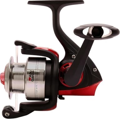 ABU GARCIA 1345013 Cardinal 50 Spinnrollen, Schwarz/Rot