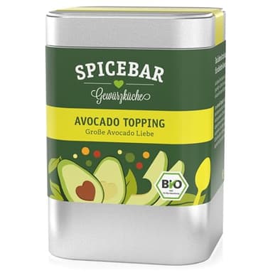 Spicebar Avocado Topping Bio - 75g - Avocado Gewürzmischung zum Drüberstreuen für die große Avocado Liebe