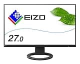 EIZO FlexScan EV2760-BK 68,5 cm (27 Zoll) Ultra-Slim Monitor (DVI-D, HDMI, USB 3.1 Hub, DisplayPort, 5 ms Reaktionszeit, Auflösung 2560 x 1440) schwarz