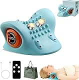Neclune 4 In 1 Massager Test, Necline 4-In-1 Massager Nackenbuckel-KorrekturgeräT, 6-Stufige MassageintensitäT, Wiederaufladbares Tragbares 4D-NackenmassagegeräT Zur Linderung Von Nacken (1PC)