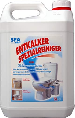 SFA Entkalker Reiniger für Hebeanlagen Sanibroy, Lomac, Setma
