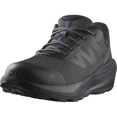 Salomon Elixir Tour wasserdichte Herren Wanderschuhe, Outdoor-bereit, Angenehmes Laufgefühl, Wetterfest, Dark Navy, 44