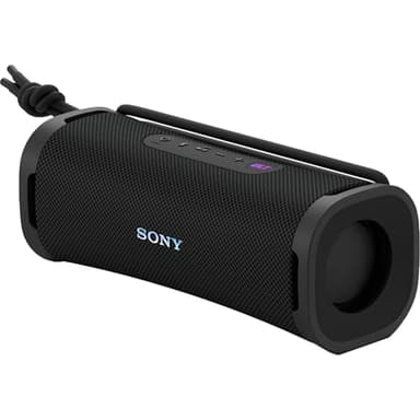 Sony ULT Field 1 - Kabelloser tragbarer Bluetooth-Lautsprecher mit ULT Power Sound, kraftvollem Bass, IP67, wasserdicht, staubdicht, stoßfest, 12h Akku, klare Gesprächsqualität, Outdoor- Schwarz