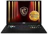 MSI Vector A18 HX Gaming-Laptop, 18" QHD+ 240 Hz Display, AMD Ryzen 9 9955HX, NVIDIA GeForce RTX 5070 Ti, 32 GB DDR5, 1 TB SSD, Windows 11 Home, QWERTZ Tastatur, A9WHG-081