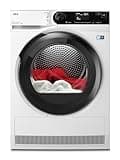 AEG Wärmepumpentrockner 8 kg – Serie 8000 AbsoluteCare Wolle- und Seidetrocknung – Testsieger der Stiftung Warentest – A+++ – Energiesparend – Trommelbeleuchtung – Knitterschutz – TR8AMZ68