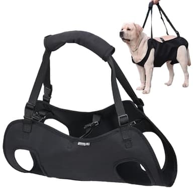 Tragehilfe Hund Groß, Tragegeschirr Hunde Hebegeschirr, Tragehilfe Hund Treppe für Behinderte, Verletzte oder Ältere Hunde (L)