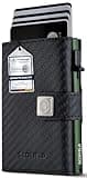 SF SCOFIELD Geldbörse Herren mit Münzfach | Portmonee Herren Klein 9-11 Karten | Geldbeutel RFID Schutz | Portemonnaie | Wallets for Men | Smart Wallet | Kreditkartenetui | Slim Wallet | Kartenetui