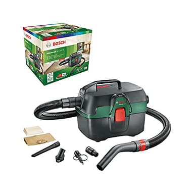 Bosch Akku Nass- und Trockensauger AdvancedVac 18V-8 (ohne Akku, 18 Volt System, mit Zubehörset, im Karton) – Amazon Edition