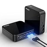 DreamQuest Mini PC Windows 11 vorinstalliert,12th Ιntel Alder Lake N100 (bis 3.4GHz) 32GB RAM+1TB SSD Mini Desktop Computer Kommt mit Type-C (20 Gbit/s) 4K HDMI,WiFi 5,BT5.2,Gigabit Ethernet