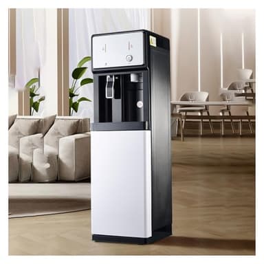 qudkdhs Wasserspender mit Festwasseranschluss, Heiß- und Kaltwasserfunktion, ideal für Zuhause, Büro und Gewerbe