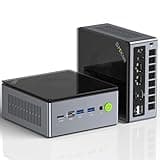 GMKtec M7 Pro AMD Ryzen 9 6950H (8C/16T) Gaming-Mini-PC Dual-LAN 2,5 Gbit/s Mini Computer, 32 GB DDR5 4800 MHz Dual Channel (16 GB*2) 1 TB PCIe SSD, USB4.0, HDMI, DP, USB-C, WiFi 6, BT 5.2