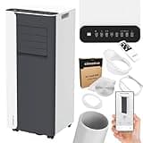 Climative Mobile Klimaanlage 2,6 kW BTU 9000 AC26-S Mini WiFi 3-in-1-Klimaanlage, Entfeuchtung und Belüftung, Fernbedienung enthalten Betreibt mit Tuya Smart bis zu 26 m²