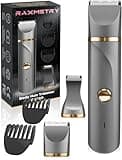 Elektrischer Rasierer Damen Intimbereich, Intimrasierer Für Frauen, Damenrasierer Intimrasierer, Rasierer Damen Intimbereich, Aufladbar,Wasserdicht für nass und trocken, Grau Gold