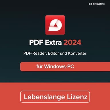 PDF Extra Lifetime – Professioneller PDF Editor – Lebenslange Lizenz – Bearbeiten, Schützen, Kommentieren, Ausfüllen und Signieren von PDFs für 1 Windows PC