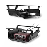 YaGee Unter-Tisch Aufbewahrungsregal mit Klebeband, 2er Set, Unterbau-Halterung für KVM, NUC, Mini-PC, Audio-Interface, Schublade geeignet für höhenverstellbaren Schreibtisch, Gaming-Station