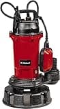 Einhell Schmutzwasserpumpe GE-DP 900 Cut (900 W, Fördermenge 16.000 L/h, Förderhöhe max. 11,5 m, Fremdkörper max. Ø 35 mm, max. Eintauchtiefe 7 m, integriertes Schneidwerksystem)