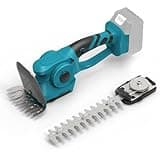 Grasschere Strauchschere Set kompatibel mit Makita 18V, Akku gartenschere akku Heckenschere Handheld rasenschere Akku-Grasschere Strauchtrimmer Grasmesser Strauchscherenmesser (ohne Akku) (Ohne Akku)