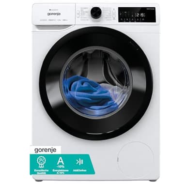 Gorenje WPAM84A1T Waschmachine mit Dampffunktion/ConnectLife / 8Kg / 1400 U/min / 15 Programme/Totaler AquaStop/Wave Active Trommel/ExtraHygiene/PowerWash/Schnell Waschgang/EEK: A-10%